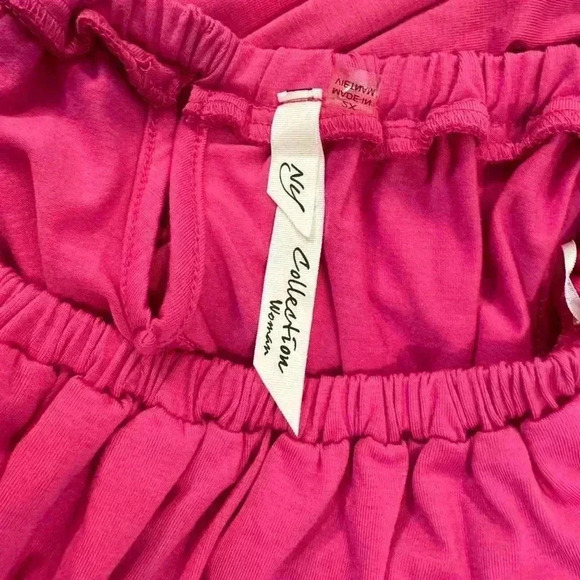 NY Collection Off-the-shoulder  Sundress Rose-Violet Size 2X - Picture 7 of 10